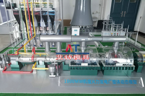 1000MW機組火力發電廠模型